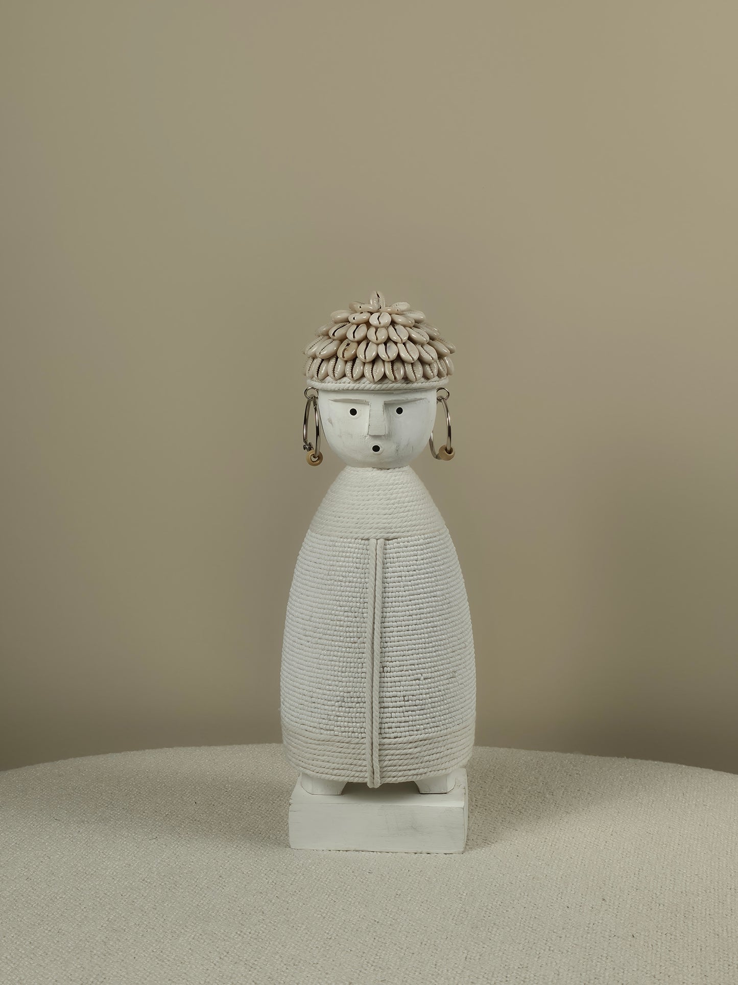 Decorative Pop Shells - Tula - White