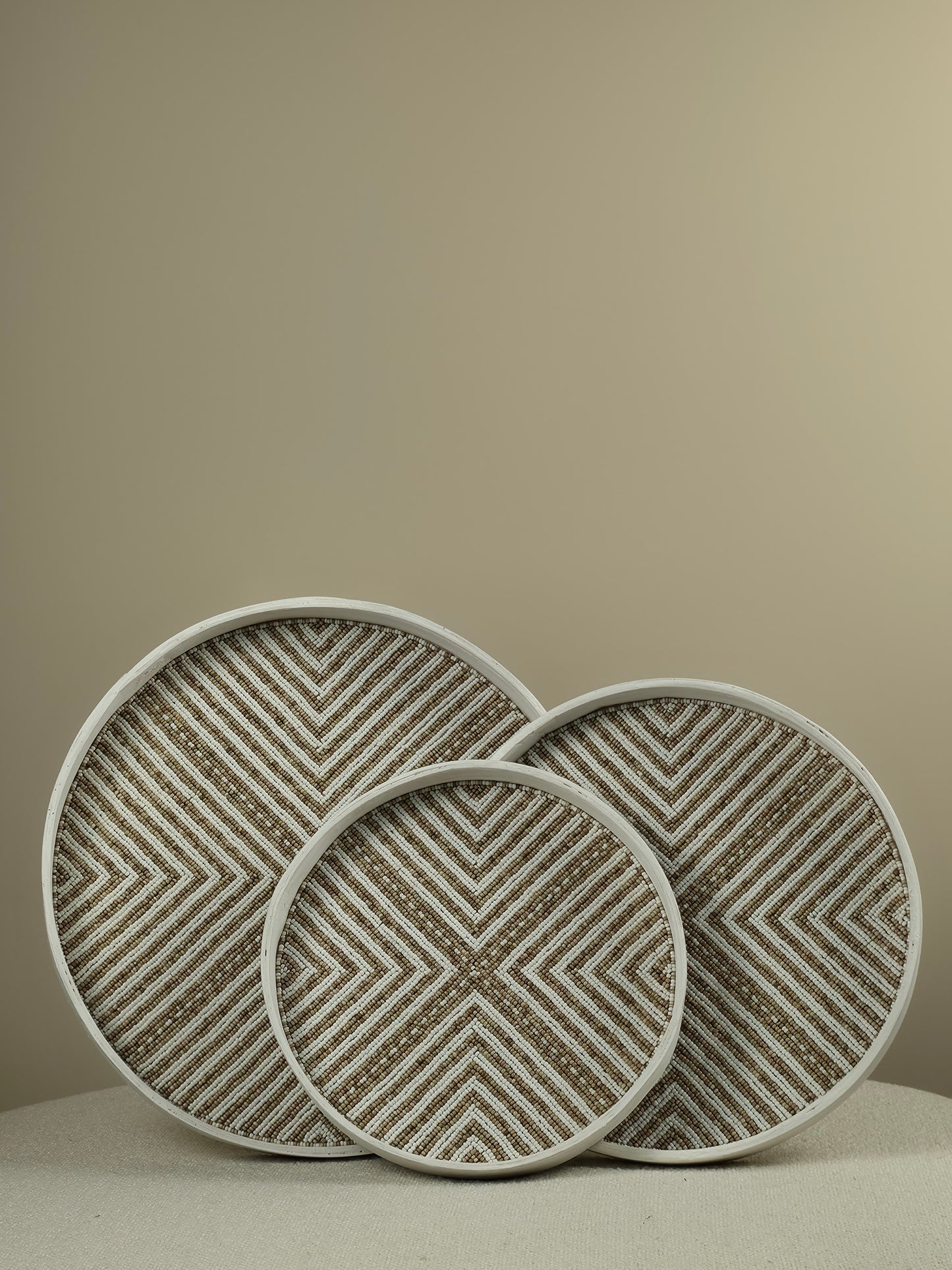 Decorative Beaded Tray - Nino