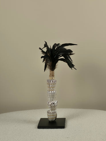 Decoratieve Schelpen Toren met Veren - Quinn