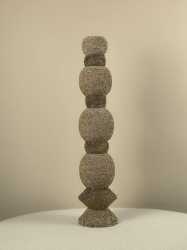 Decoratieve Kralen Toren - Beige