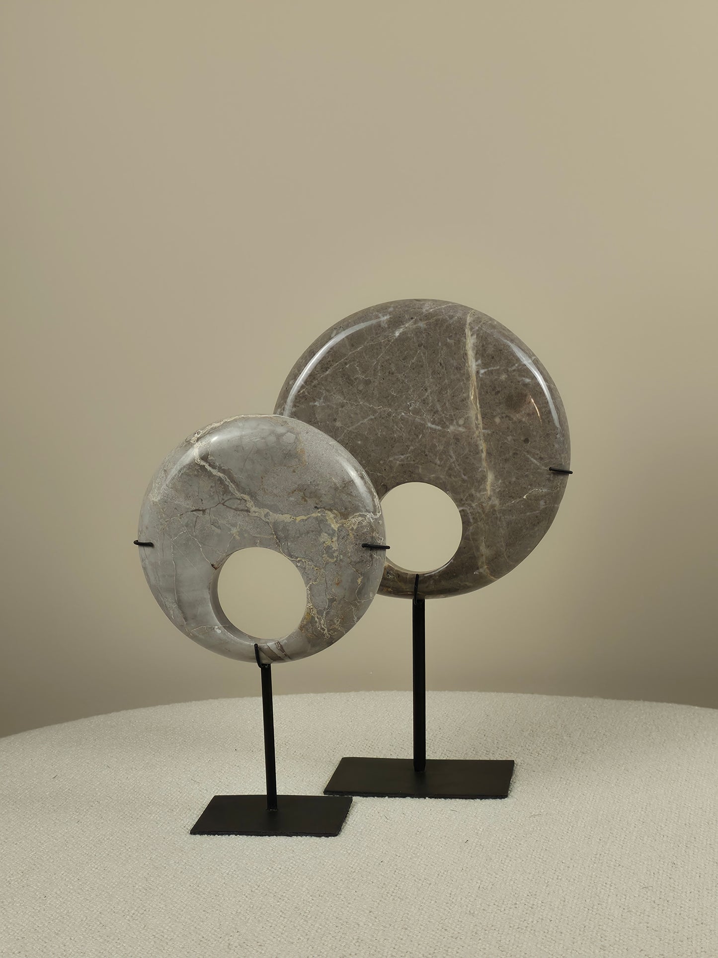 Marmeren Decoratie op Standaard - Toetie