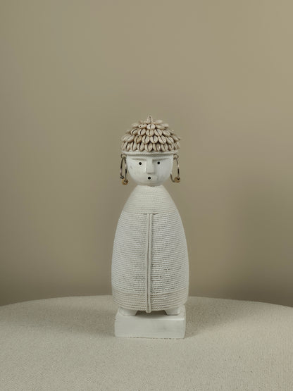 Decorative Pop Shells - Tula - White