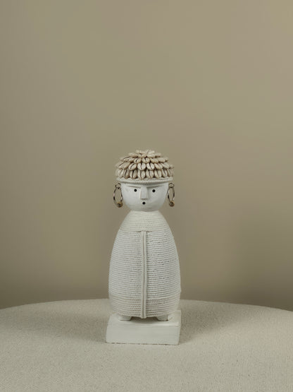 Decorative Pop Shells - Tula - White