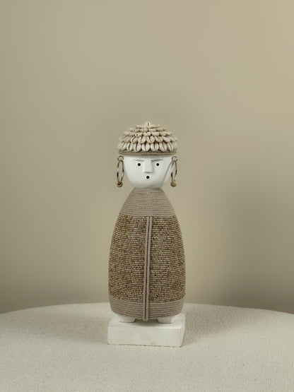 Decoratieve Pop Schelpen - Tula - Beige