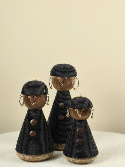Decorative Pop Beads - Juno - Black