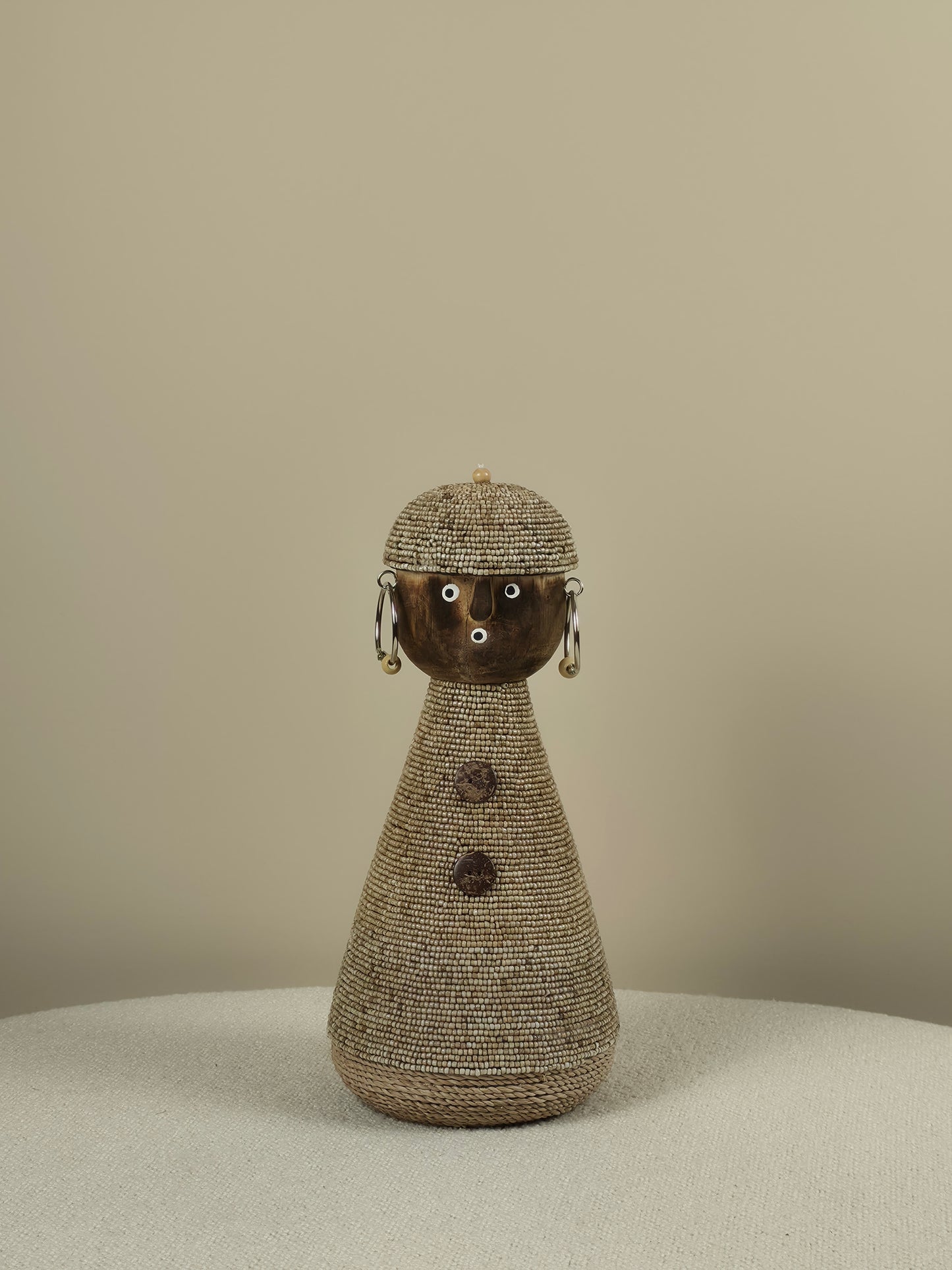 Decorative Pop Beads - Juno - Beige
