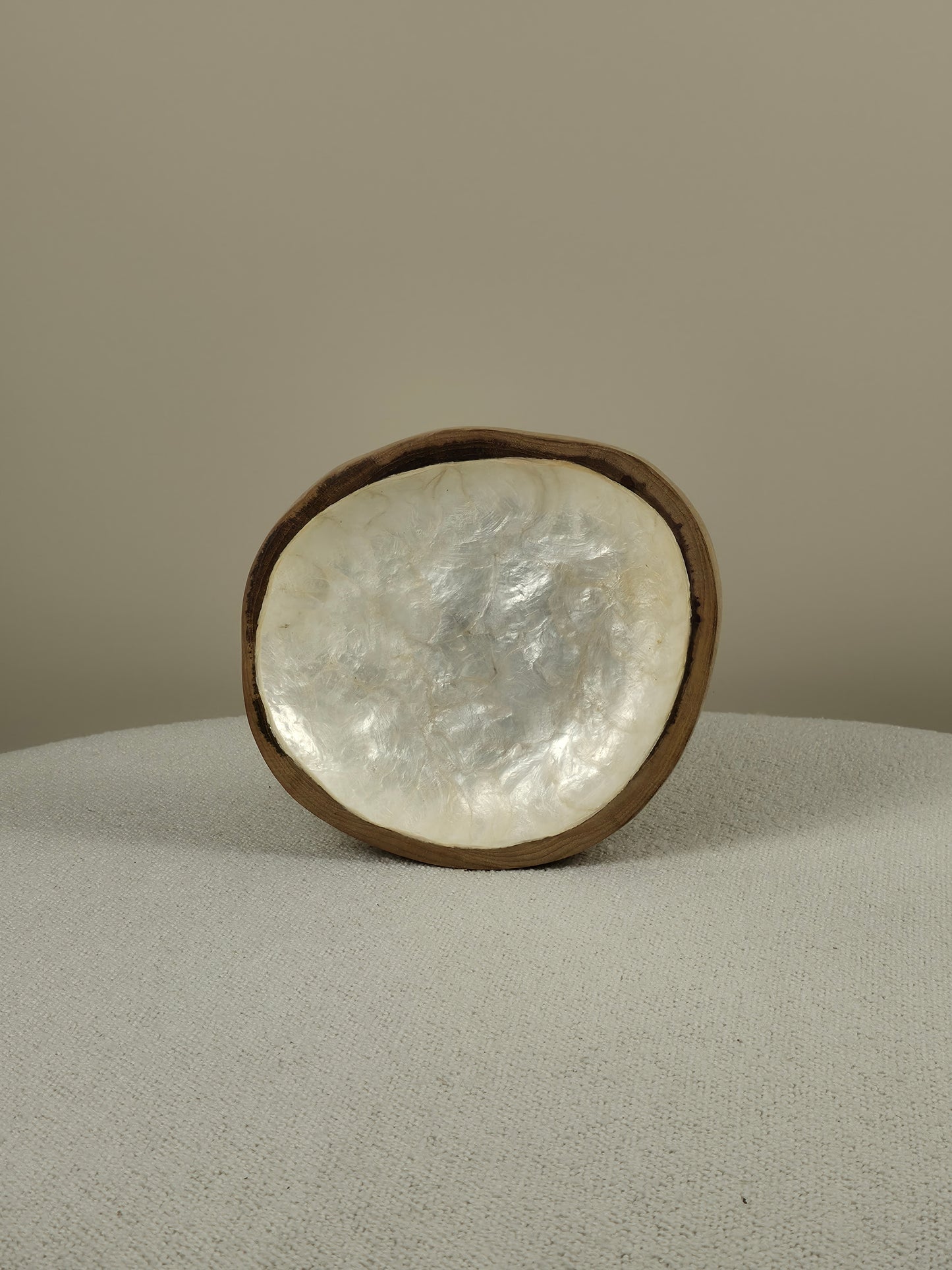 Teak Wood Shell Bowl - Yara