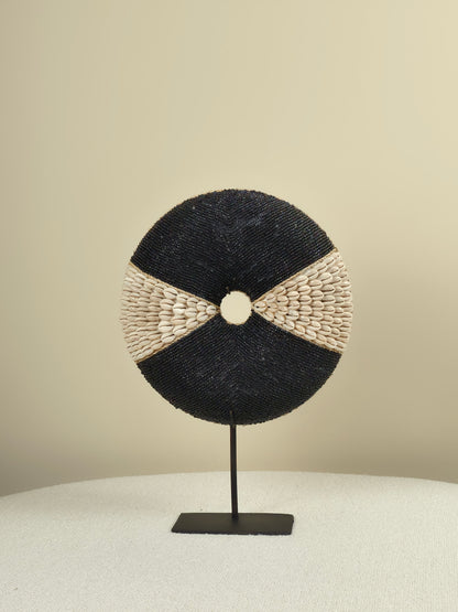 Shell and Bead Donut on Stand - Owen