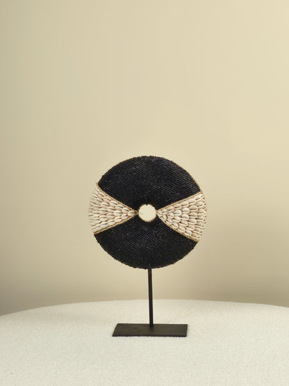 Shell and Bead Donut on Stand - Owen