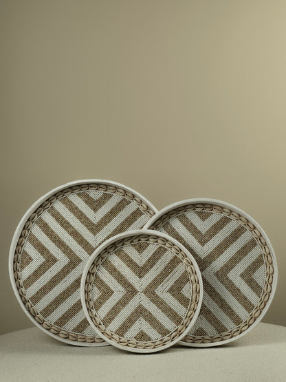 Decorative Beaded Tray - Bodhi