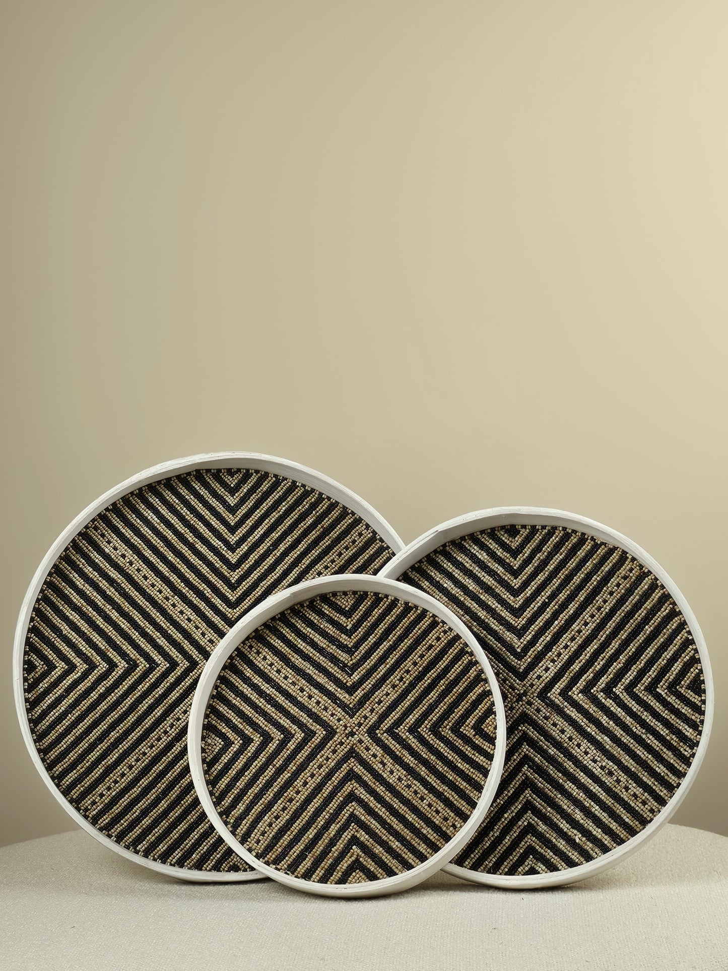 Decorative Beaded Tray - Jessie