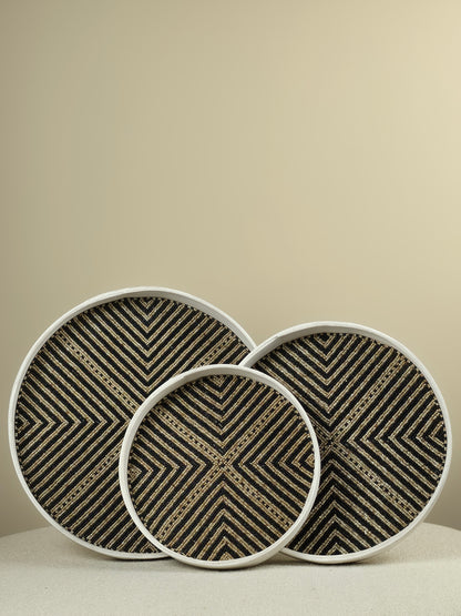 Decorative Beaded Tray - Jessie