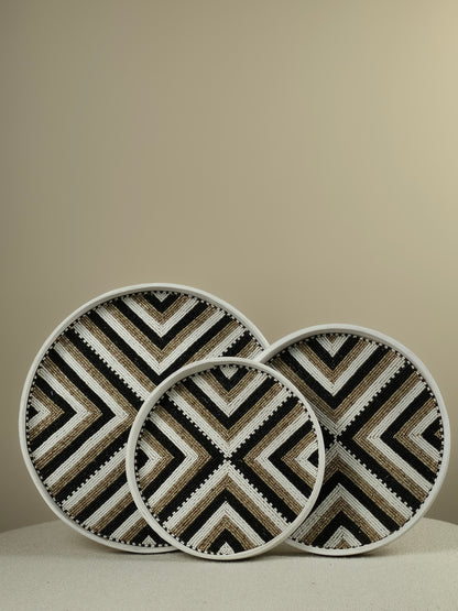 Decorative Beaded Tray - Paula