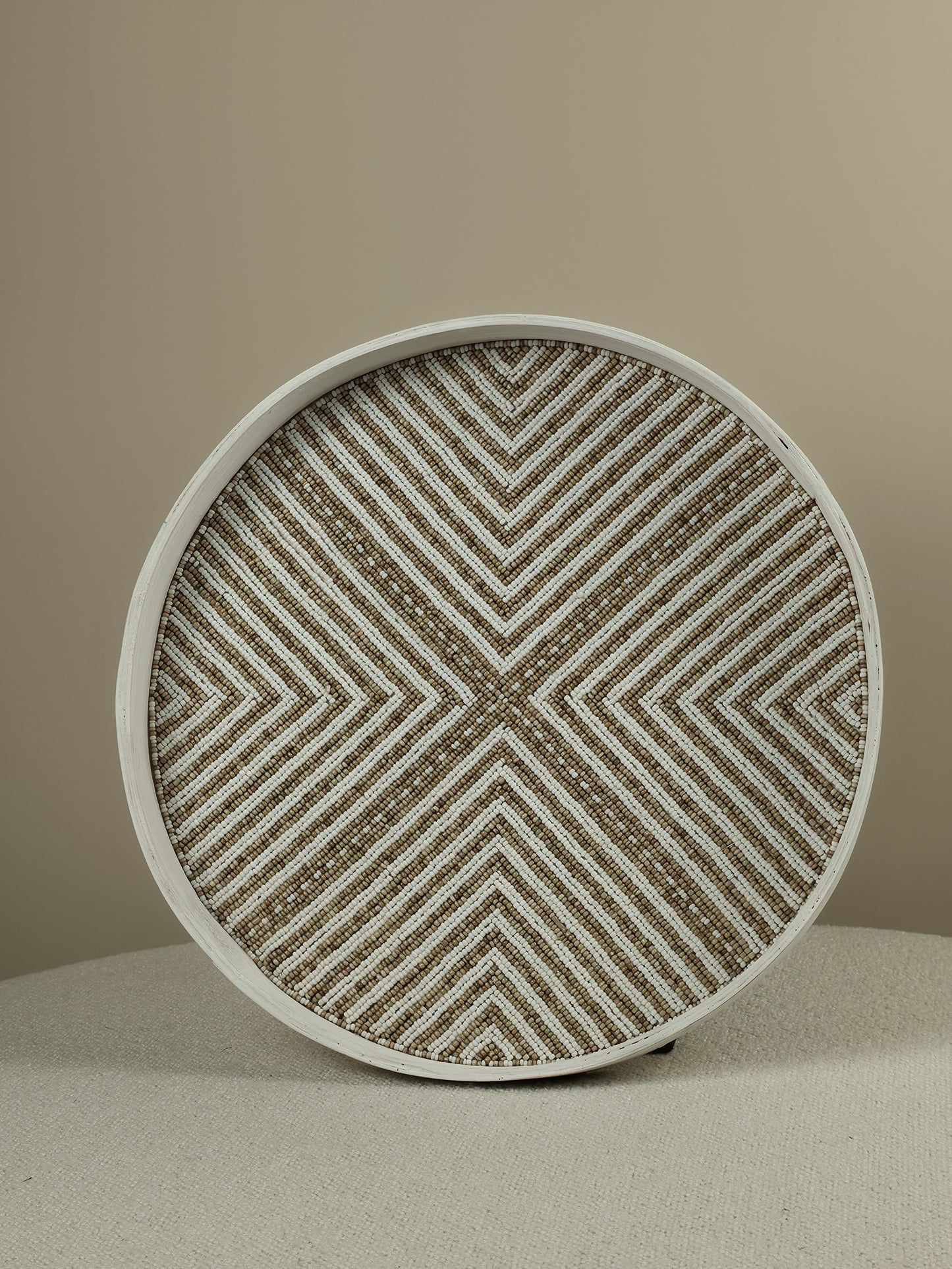 Decorative Beaded Tray - Nino