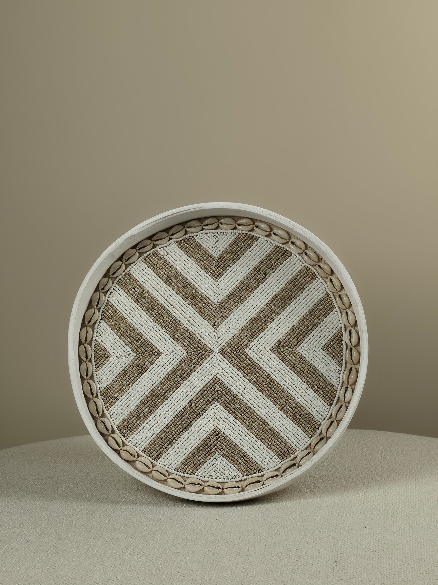 Decorative Beaded Tray - Bodhi