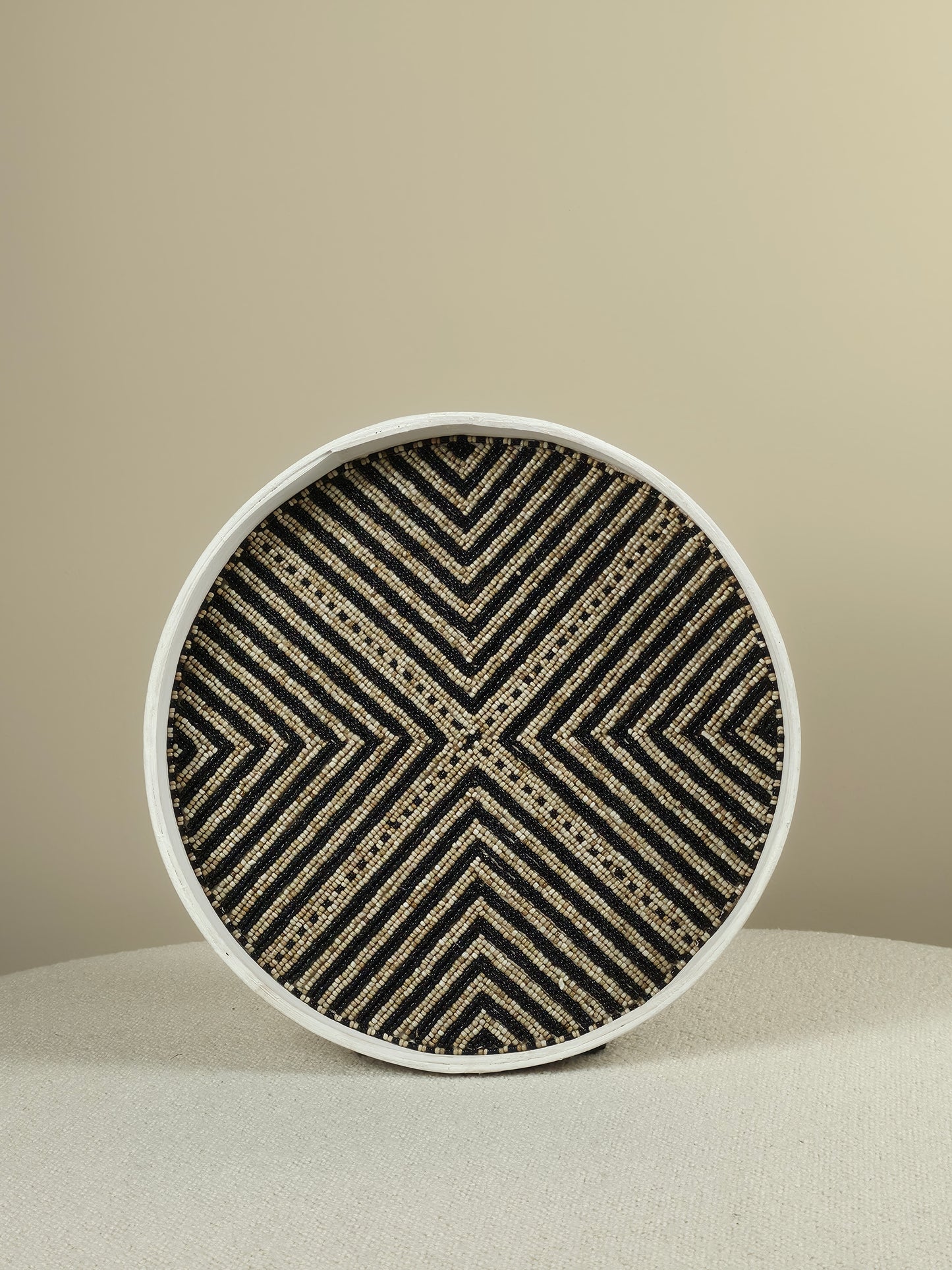 Decorative Beaded Tray - Jessie