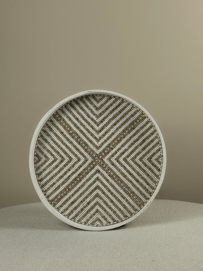 Decorative Beaded Tray - Nino