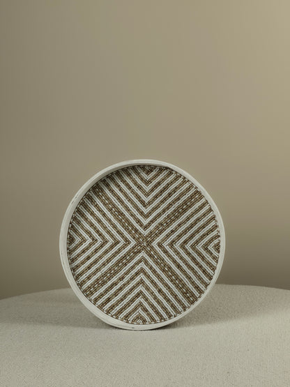 Decorative Beaded Tray - Nino