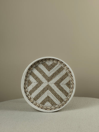 Decorative Beaded Tray - Bodhi