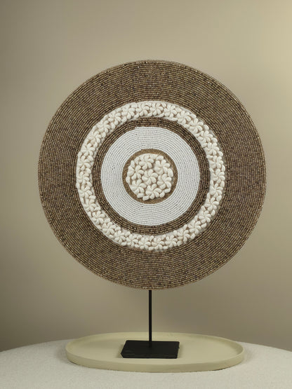 Shell and Bead Ornament on Stand - Zayn