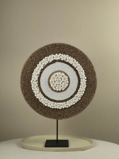 Shell and Bead Ornament on Stand - Zayn