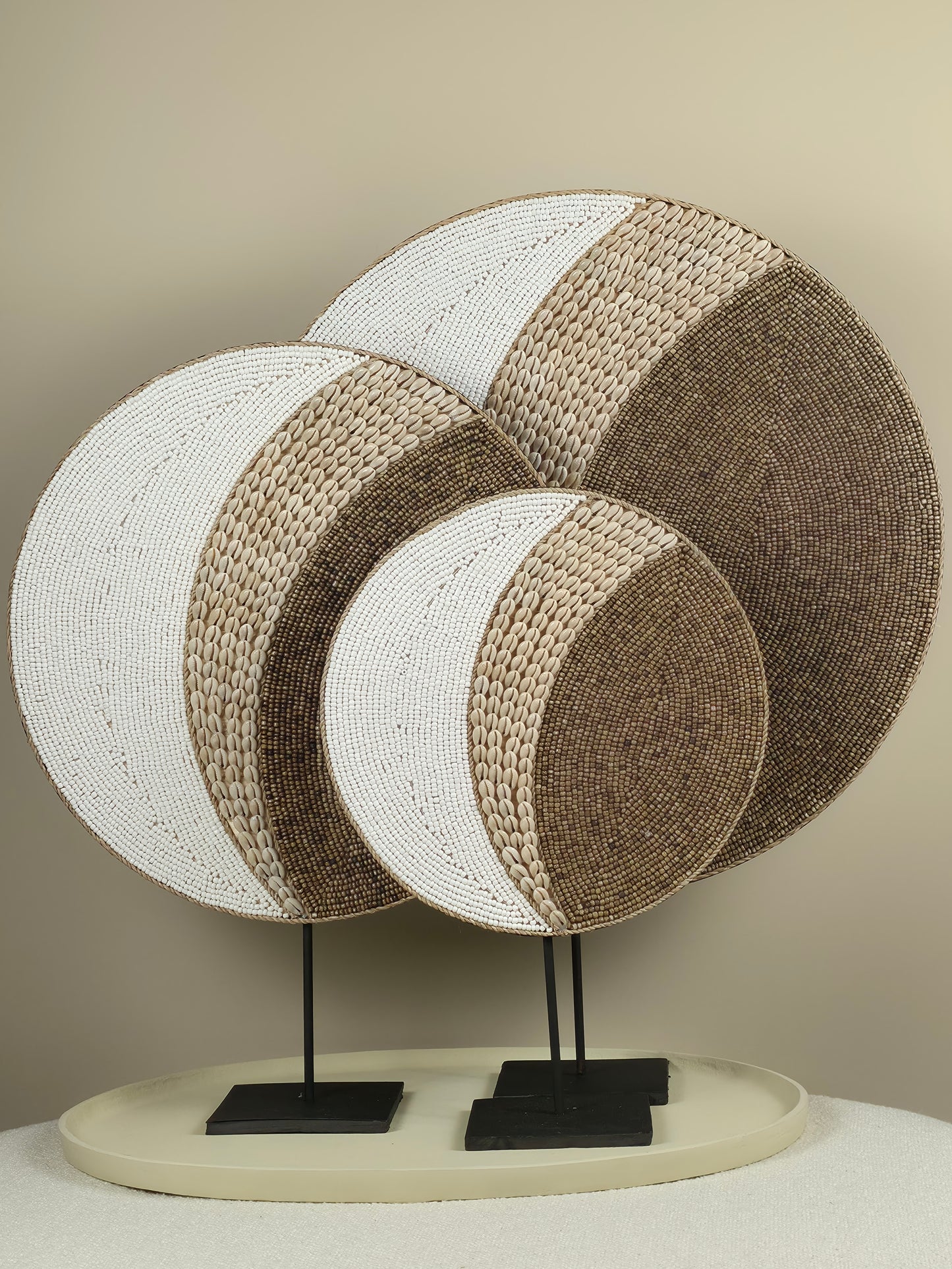 Kralen- en Schelpen Ornament op Standaard - Cara