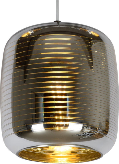 Lucide ERYN - Hanglamp - 3xE27 - Chroom